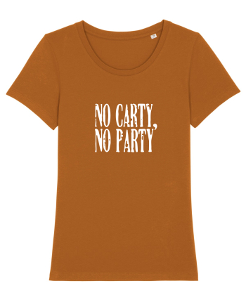 No carty, no party Roasted Orange