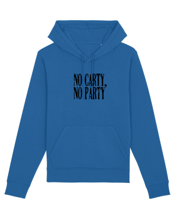 No carty, no party Royal Blue