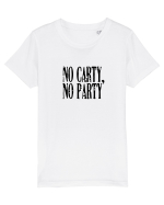 No carty, no party Tricou mânecă scurtă  Copii Mini Creator