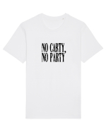 No carty, no party Tricou mânecă scurtă Unisex Rocker