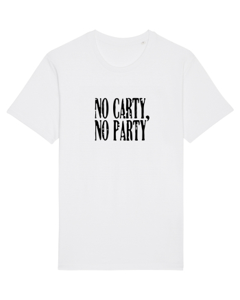 No carty, no party White
