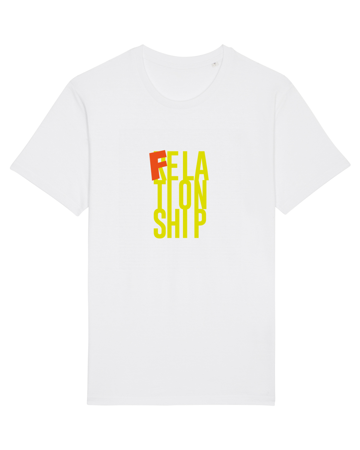 Tricou mânecă scurtă Unisex Rocker White