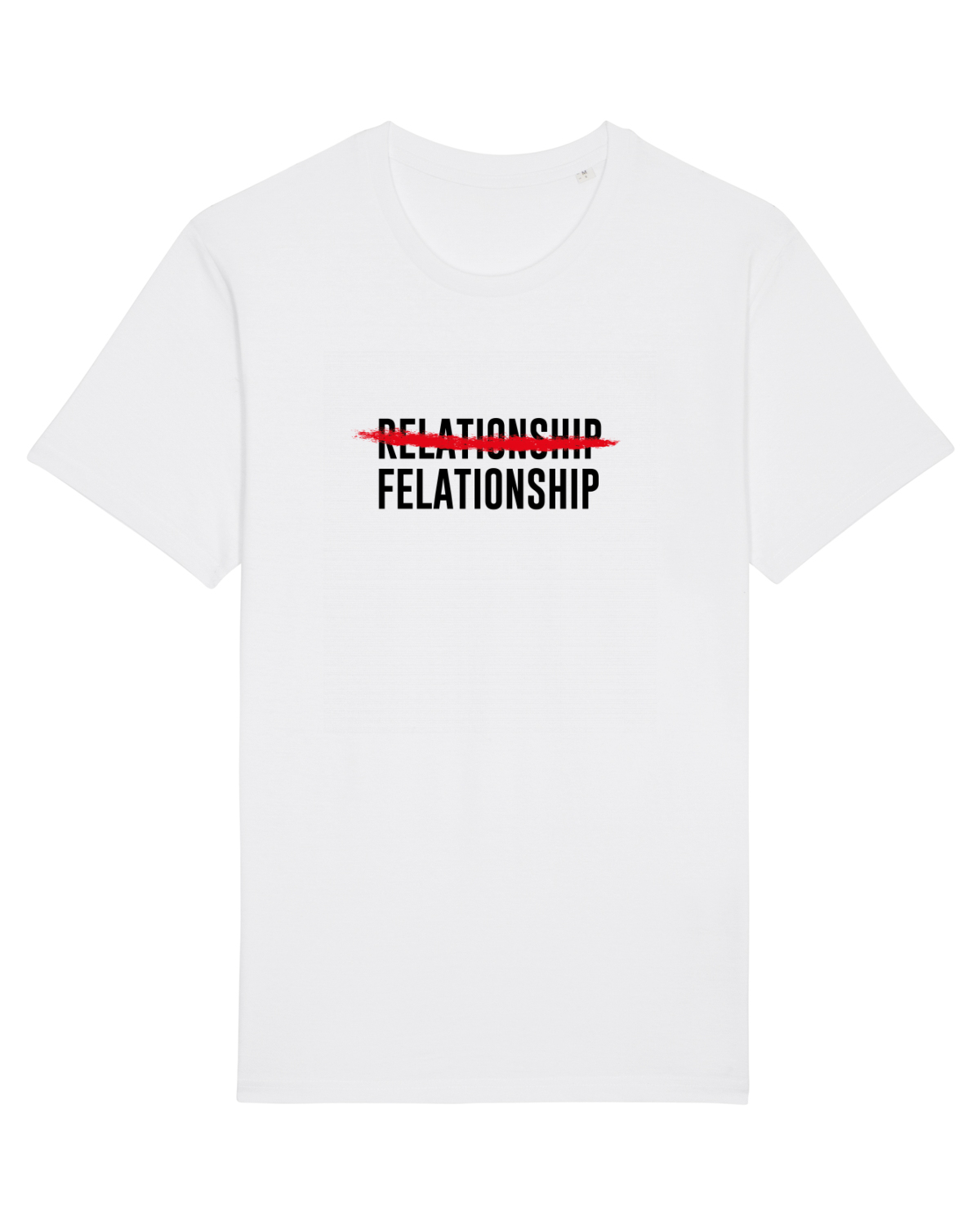 Tricou mânecă scurtă Unisex Rocker White