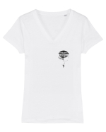 THE JUMP Tricou mânecă scurtă guler V Damă Evoker