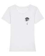 THE JUMP Tricou mânecă scurtă guler larg fitted Damă Expresser