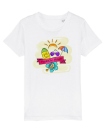Plaja tropicală Tricou mânecă scurtă  Copii Mini Creator