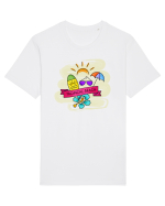 Plaja tropicală Tricou mânecă scurtă Unisex Rocker