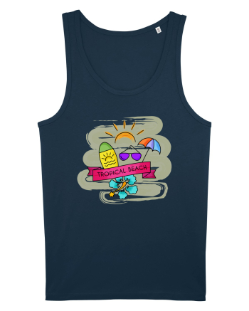 Plaja tropicală Navy