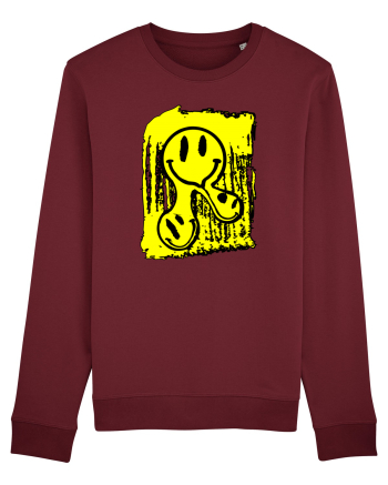 Trippy Emoji Burgundy