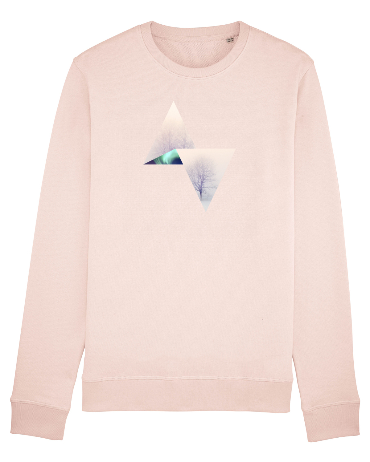 Bluză mânecă lungă Unisex Rise Candy Pink