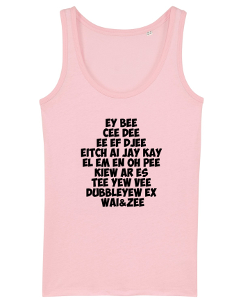 The redneck alphabet Cotton Pink