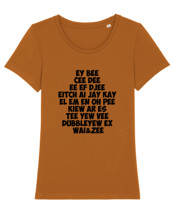 The redneck alphabet Roasted Orange