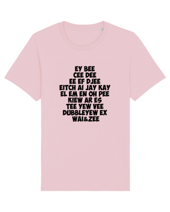 The redneck alphabet Cotton Pink