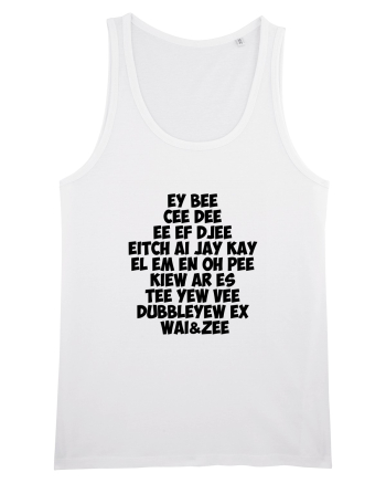The redneck alphabet White