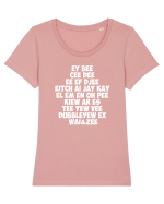 The redneck alphabet Tricou mânecă scurtă guler larg fitted Damă Expresser