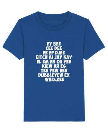 The redneck alphabet Majorelle Blue