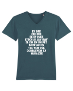 The redneck alphabet Tricou mânecă scurtă guler V Bărbat Presenter