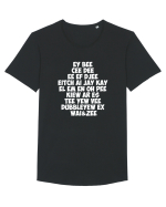 The redneck alphabet Tricou mânecă scurtă guler larg Bărbat Skater