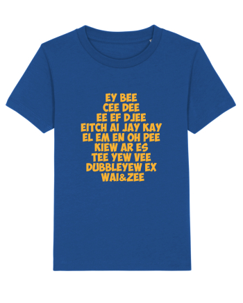 The redneck alphabet Majorelle Blue