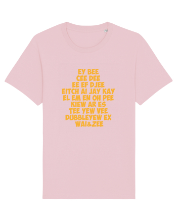 The redneck alphabet Cotton Pink