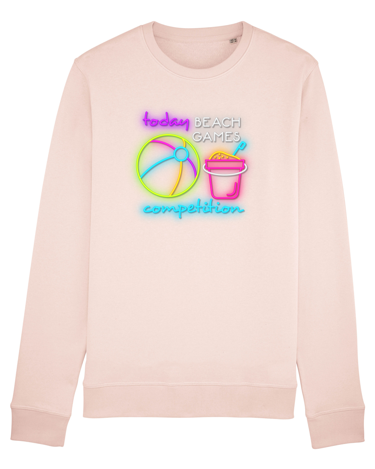 Bluză mânecă lungă Unisex Rise Candy Pink