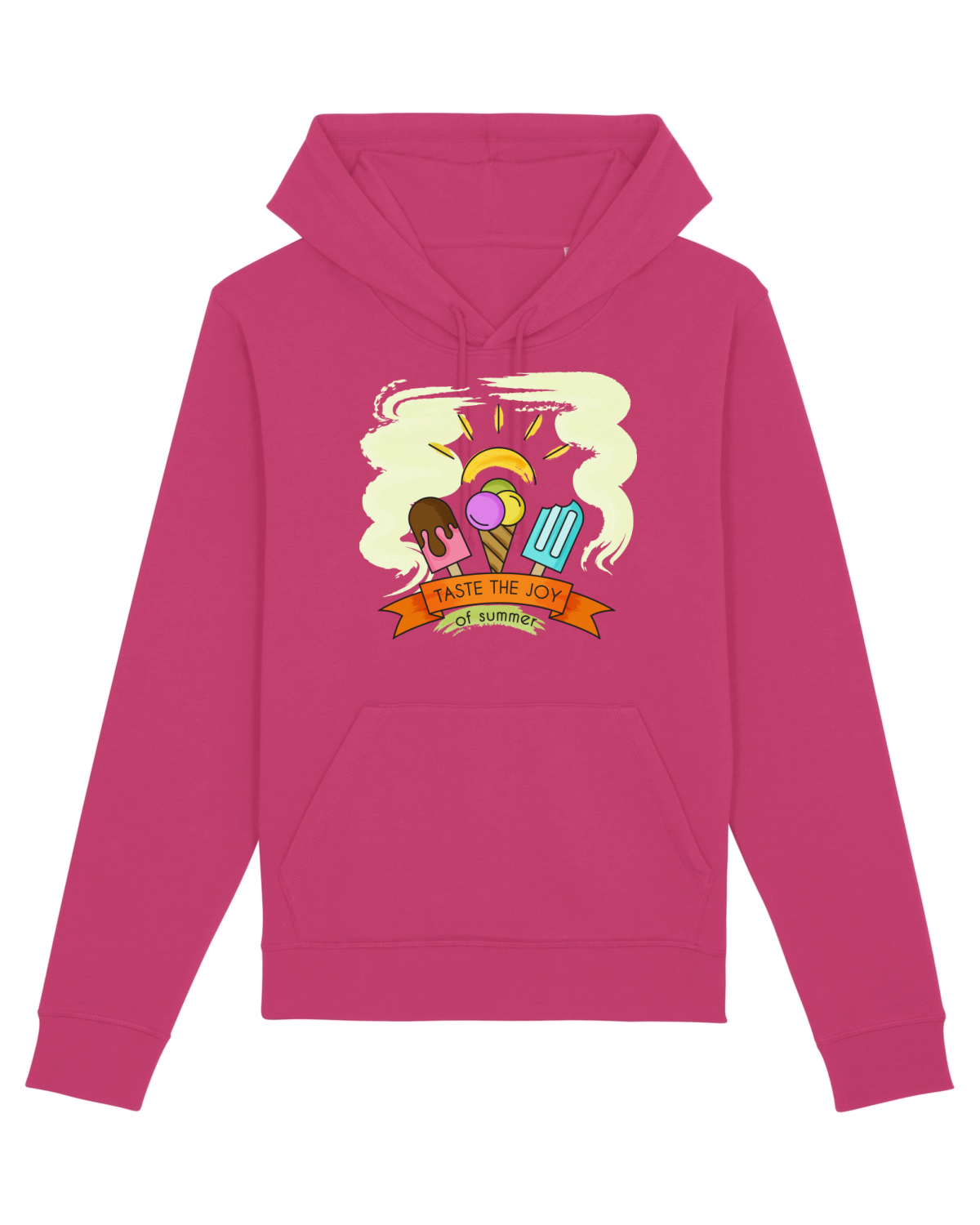 Hanorac Unisex Drummer Raspberry