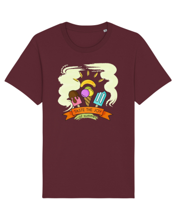 Gustă bucuria verii Burgundy