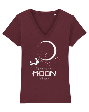 dus-intors spre luna Burgundy