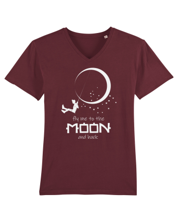 dus-intors spre luna Burgundy