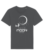 Dus-întors spre Lună – tricou pentru visători Tricou mânecă scurtă Unisex Rocker