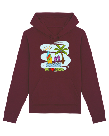 Iubim plaja Burgundy