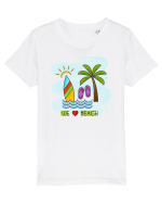 Iubim plaja Tricou mânecă scurtă  Copii Mini Creator
