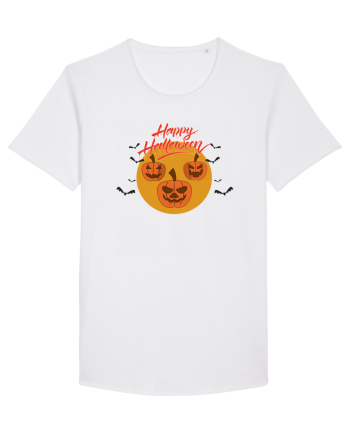 Happy Halloween Night White