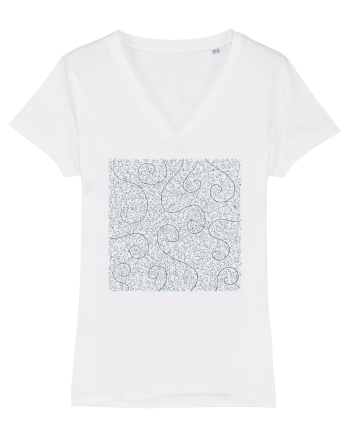 Roots Blue White