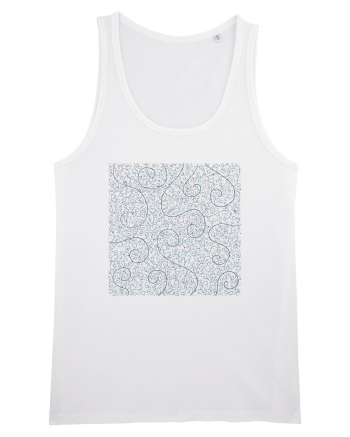 Roots Blue White