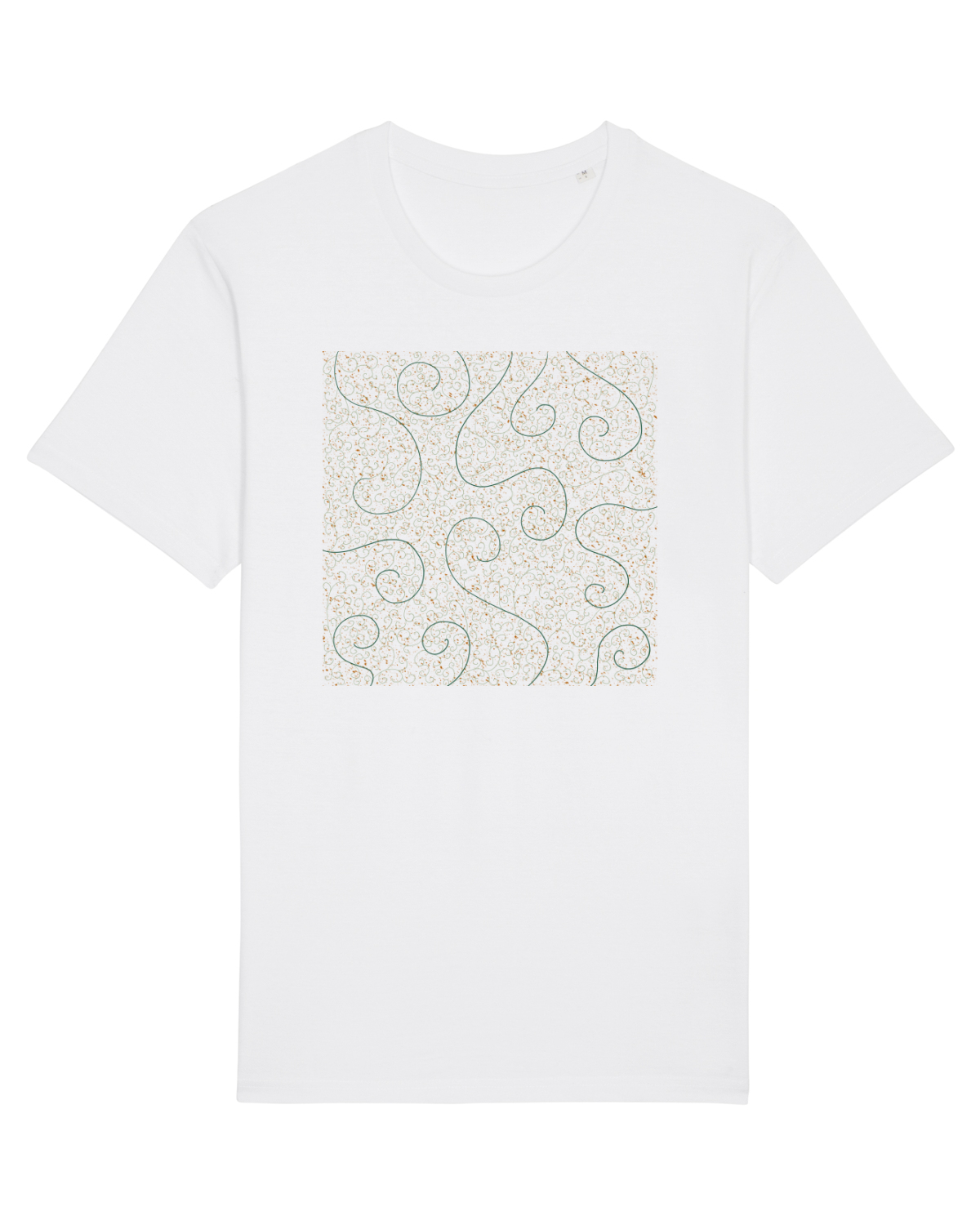 Tricou mânecă scurtă Unisex Rocker White