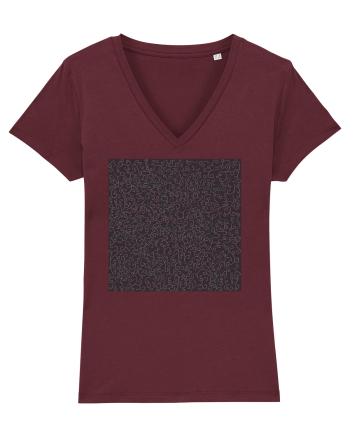 Roots Purple Burgundy