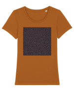 Roots Purple Tricou mânecă scurtă guler larg fitted Damă Expresser