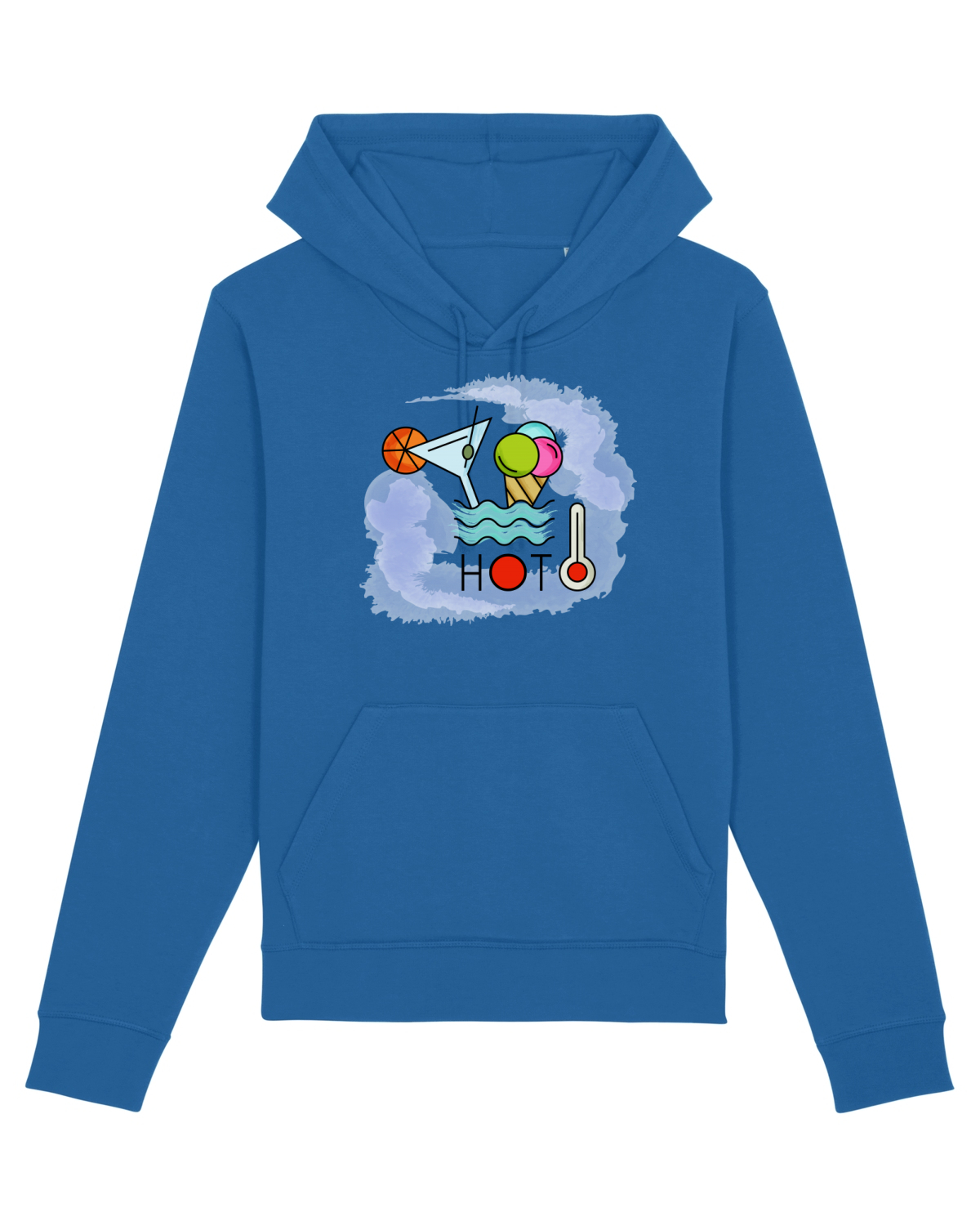 Hanorac Unisex Drummer Royal Blue