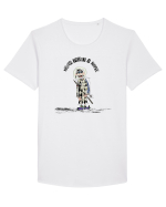 clovn Tricou mânecă scurtă guler larg Bărbat Skater
