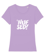 Enough Said! - 'Nuf Sed! Tricou mânecă scurtă guler larg fitted Damă Expresser