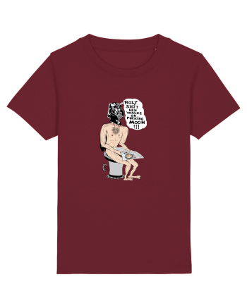 darth vader reading the paper Burgundy