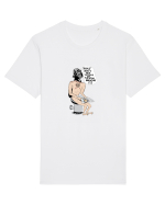 darth vader reading the paper Tricou mânecă scurtă Unisex Rocker