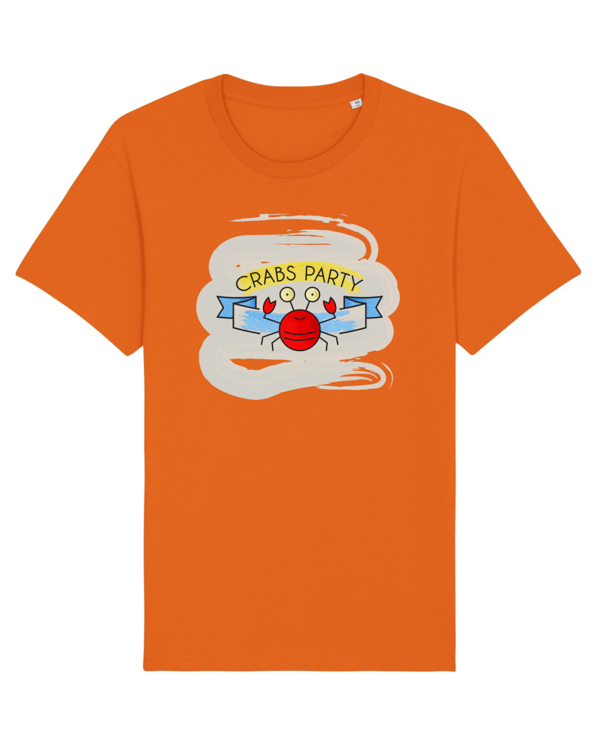 Tricou mânecă scurtă Unisex Rocker Bright Orange