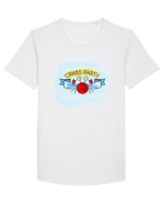 Petrecerea racilor Tricou mânecă scurtă guler larg Bărbat Skater