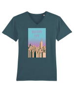 Big City Life Tricou mânecă scurtă guler V Bărbat Presenter