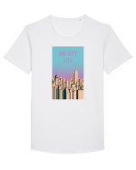 Big City Life Tricou mânecă scurtă guler larg Bărbat Skater