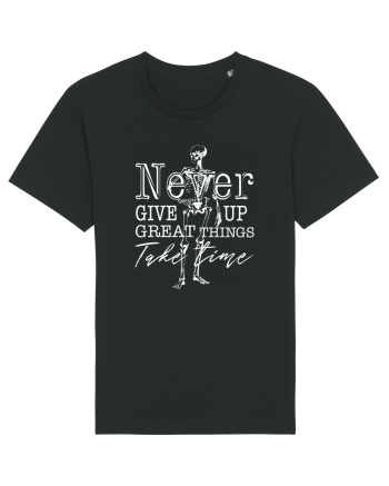 Never Give Up Black