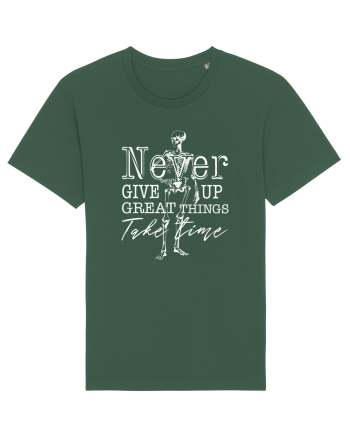 Never Give Up Bottle Green