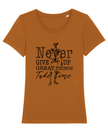 Never Give Up Roasted Orange